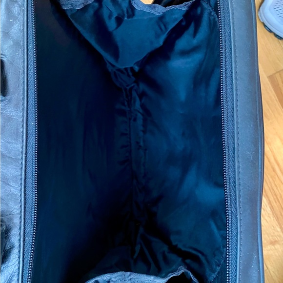 NWT Cole Haan Genuine Black Leather Computer Brief/Backpack - Picture 10 of 12